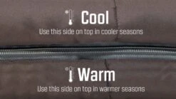 Outwell Contour Supreme Slaapzak - Grijs -Buiten Kamperen Winkel 1069 1900 5709388112675 contour supreme coffee feature photo9