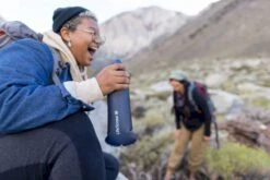 Lifestraw Peak Opvouwbare Waterfilter Fles - 1 Liter - Blauw -Buiten Kamperen Winkel 1267 1900 00104068 05