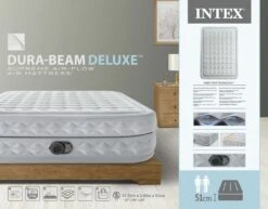 Intex Supreme Air Flow Luchtbed - Queensize - Ingebouwde Elektrische Pomp -Buiten Kamperen Winkel 1482 1900 64490nd pkg 2023 300