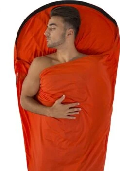 Sea To Summit Reactor Extreme Thermolite Mummymodel Lakenzak - Oranje -Buiten Kamperen Winkel 1900 1429 00974419 02