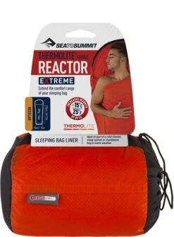 Sea To Summit Reactor Extreme Thermolite Mummymodel Lakenzak - Oranje -Buiten Kamperen Winkel 1900 1429 00974419 04