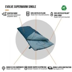 Vango Evolve Superwarm Slaapzak - Blauw -Buiten Kamperen Winkel 1900 1783 evolve superwarm single 8