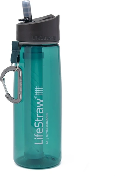 Lifestraw Go waterfilter fles - 650 ml - Groen Lifestraw Go Waterfilter Fles - 650 Ml - Groen -Buiten Kamperen Winkel 1900 1900 00104005 01