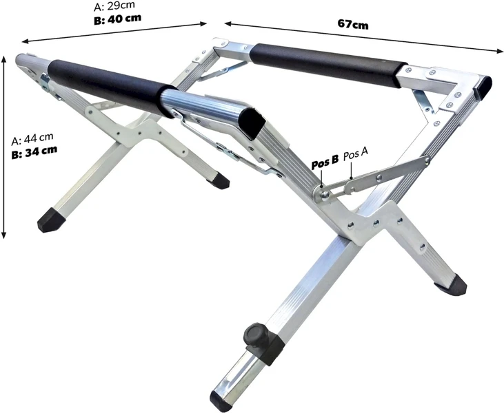 Dometic CF-CBS koelboxstandaard Dometic CF-CBS Koelboxstandaard -Buiten Kamperen Winkel 1900 1900 cooler stand silver p401