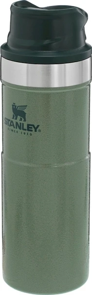 Stanley The Trigger-Action Travel thermosfles - 470 ml - Donkergroen Stanley The Trigger-Action Travel Thermosfles - 470 Ml - Donkergroen -Buiten Kamperen Winkel 1900 598 large jpg classic trigger action travel mug 16oz hammertone green 2