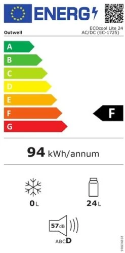 Outwell Ecocool Lite Elektrische Koelbox - 24 Liter - Donkerblauw -Buiten Kamperen Winkel 1900 950 ecocool blauw 5