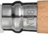 Opinel N°08 RVS Zakmes -Buiten Kamperen Winkel 3123840010897 opinel inox met etui 8 hout mes resultaat