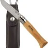 Opinel N°08 Inox RVS Zakmes -Buiten Kamperen Winkel 3123840010897 opinel inox met etui 8 hout resultaat