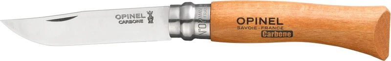 Opinel N°07 Carbon zakmes Opinel N°07 Carbon Zakmes -Buiten Kamperen Winkel 3123841130716 opinel carbon 7 hout resultaat
