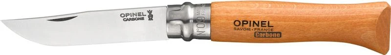 Opinel N°09 Carbon zakmes Opinel N°09 Carbon Zakmes -Buiten Kamperen Winkel 3123841130914 opinel carbon 9 hout resultaat