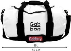 Gabbag Travel M 65L Waterdichte Tas - Wit -Buiten Kamperen Winkel 4 0jgr410 000 resultaat