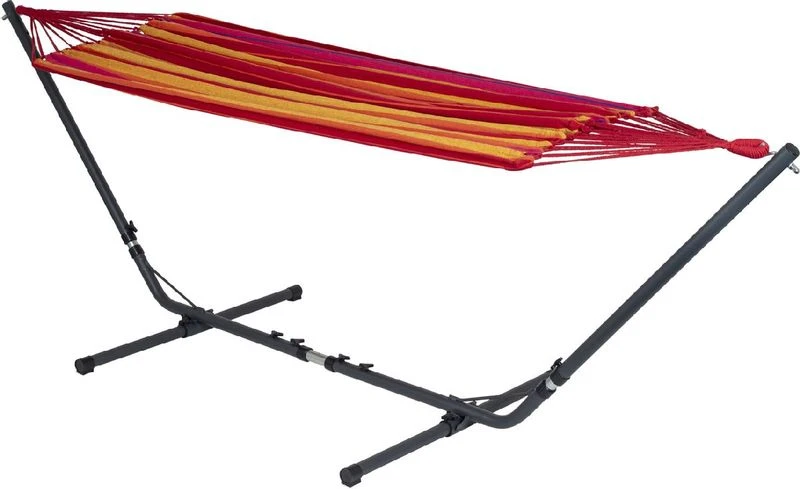 Bo-Camp Rumba 1 persoons hangmat - Sunset Bo-Camp Rumba 1 Persoons Hangmat - Sunset -Buiten Kamperen Winkel 733 1200 7100222 02