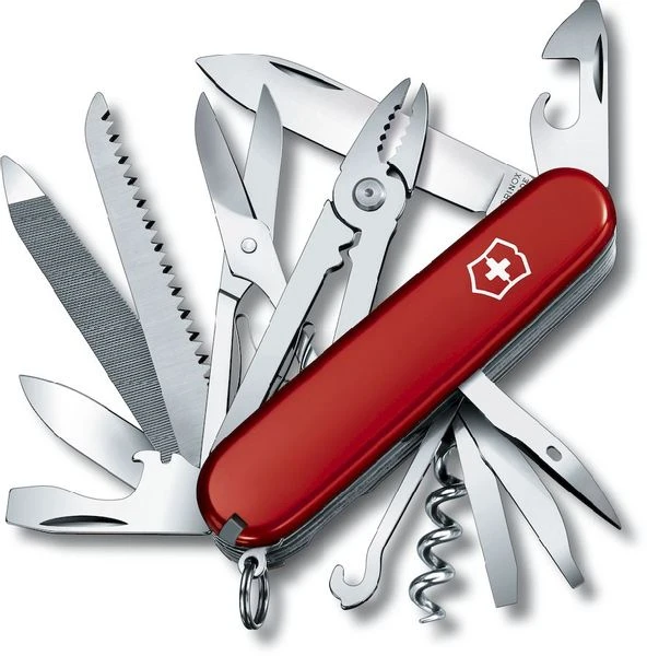 Victorinox Handyman zakmes Victorinox Handyman Zakmes -Buiten Kamperen Winkel 7611160100382 victorinox handyman rood uitgeklapt resultaat