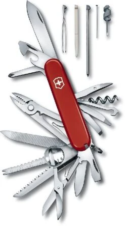 Victorinox Swiss Champ Zakmes - Rood -Buiten Kamperen Winkel 7611160100634 victorinox swiss champ uitgeklapt 5 resultaat
