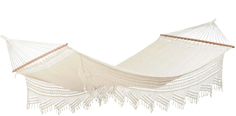 Amazonas Palacio 2 persoons hangmat - Beige Amazonas Palacio 2 Persoons Hangmat - Beige -Buiten Kamperen Winkel 799 1200 a073 11 f 01