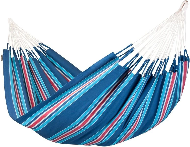La Siesta Currambera 2 persoons hangmat - Blueberry La Siesta Currambera 2 Persoons Hangmat - Blueberry -Buiten Kamperen Winkel 800 1033 cuh16 3 currambera blueberry cotton double classic hammock image 01