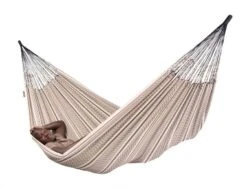 La Siesta Flora Kingsize 2 Persoons Hangmat - Zebra -Buiten Kamperen Winkel 800 1048 flh18 19 flora zebra organic cotton kingsize classic hammock image 02