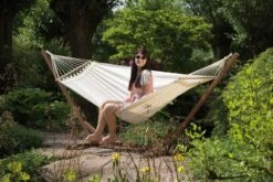 Bo-Garden Samba 1 Persoons Hangmat - Haze -Buiten Kamperen Winkel 800 1200 7100214 03