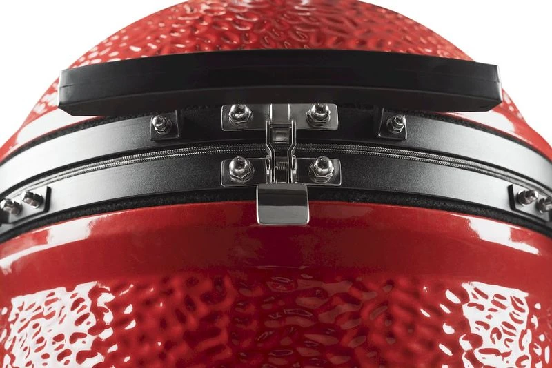 Kamado Joe Classic II barbecue Kamado Joe Classic II Barbecue -Buiten Kamperen Winkel 801 1200 kjo stainless steel latch dsc 3475