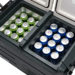 Eurom Double Fred Compressor Koelbox - 38 Liter -Buiten Kamperen Winkel 8713415388046 double fred 2515 11