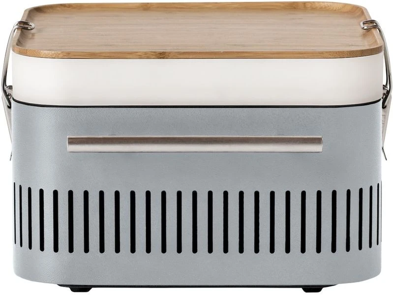 Everdure Cube houtskool barbecue - grijs Everdure Cube Houtskool Barbecue - Grijs -Buiten Kamperen Winkel 900 1199 9312646028883 1