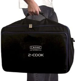 CADAC 2-Cook Pro Deluxe - 2-pits Kooktoestel -Buiten Kamperen Winkel 900 1200 2 cook carry bag