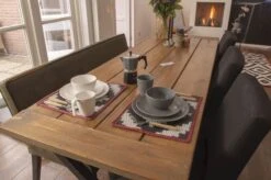 Bo-Camp Stone Melamine Serviesset - 16-delig - Grijs -Buiten Kamperen Winkel 900 1358 6181375 13