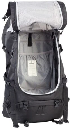 Nomad Topaz Backpack - 50 Liter - Zwart 7 Nomad Topaz Backpack - 50 Liter - Zwart -Buiten Kamperen Winkel 900 491 bbtop5f6d b50 116 13