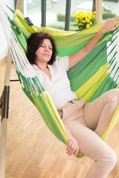 La Siesta Orquídea hangstoel - Jungle La Siesta Orquídea Hangstoel - Jungle -Buiten Kamperen Winkel 900 601 orc14 4 orqu dea jungle cotton basic hammock chair image 05