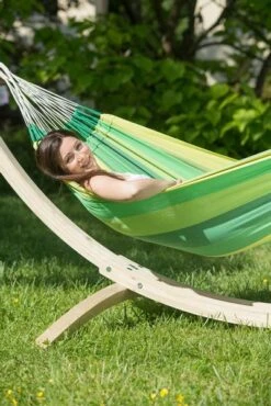 La Siesta Orquídea 1 Persoons Hangmat - Jungle -Buiten Kamperen Winkel 900 601 orh14 4 orqu dea jungle cotton single classic hammock image 05