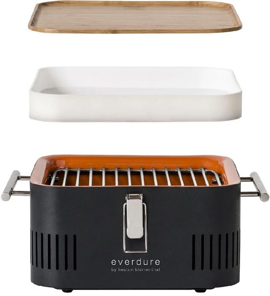 Everdure Cube houtskool barbecue - zwart Everdure Cube Houtskool Barbecue - Zwart -Buiten Kamperen Winkel 900 821 9312646028869 2