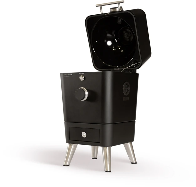 Everdure 4K houtskool barbecue met beschermhoes - mat zwart Everdure 4K Houtskool Barbecue Met Beschermhoes - Mat Zwart -Buiten Kamperen Winkel 9312646033740 5 copy