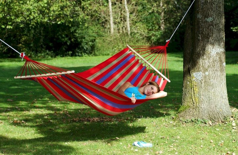 Amazonas Aruba 2 persoons hangmat - Rood Amazonas Aruba 2 Persoons Hangmat - Rood -Buiten Kamperen Winkel a101 04 op 01 p resultaat