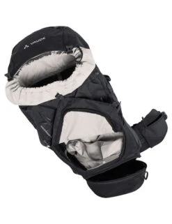 Vaude Asymmetric Rugzak - 52 + 8 Liter - Zwart - Dames -Buiten Kamperen Winkel as4