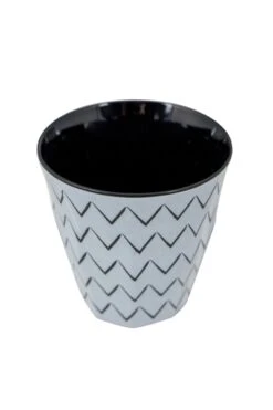 Bo-Camp Mix & Match Melamine Serviesset - 16-delig - Zwart -Buiten Kamperen Winkel bo camp mix 7 1