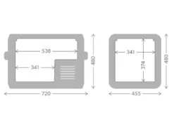 Dometic CFX3 55 Compressor Koelbox - 55 Liter 5 Dometic CFX3 55 Compressor Koelbox - 55 Liter -Buiten Kamperen Winkel cfx3 55