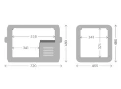 Dometic CFX3 55IM Compressor Koelbox - 53 Liter 12 Dometic CFX3 55IM Compressor Koelbox - 53 Liter -Buiten Kamperen Winkel cfx3 55im