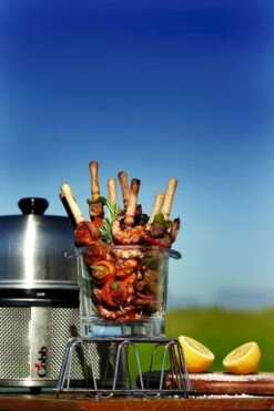 Cobb Premier Houtskoolbarbecue - Grijs -Buiten Kamperen Winkel cobb premier 3 2