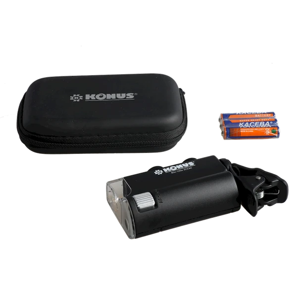 Konus Konusclip Microscoop - 60x-100x Konus Konusclip Microscoop - 60x-100x -Buiten Kamperen Winkel konus konusclip microscoop 60x