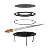 OFYR XL Grill Accessories Set Pro 6-delig -Buiten Kamperen Winkel oa xl set pro