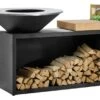 OFYR Island Black 100 Teak Wood -Buiten Kamperen Winkel ofyr island zwart gecoat teakhout 100 100