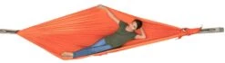 Ticket To The Moon Hangmat 1 Persoons Compact Single - Orange -Buiten Kamperen Winkel oranje 2