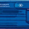 Victorinox SwissCard Quattro Multitool - Transparant Blauw