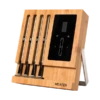 MEATER Block Met 4 Draadloze Thermometers -Buiten Kamperen Winkel right angle front stand